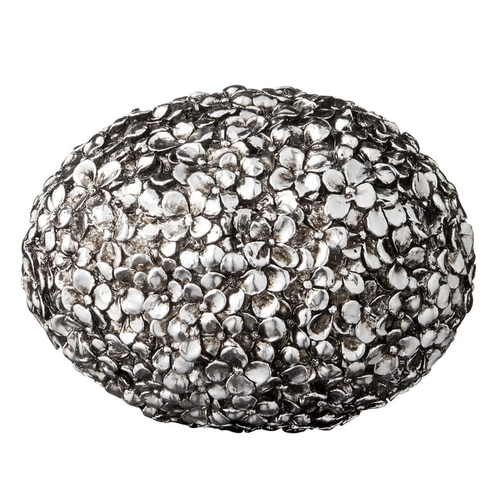 Huevo de pascua Serafina 11 cm - plata antigua - Lene Bjerre
