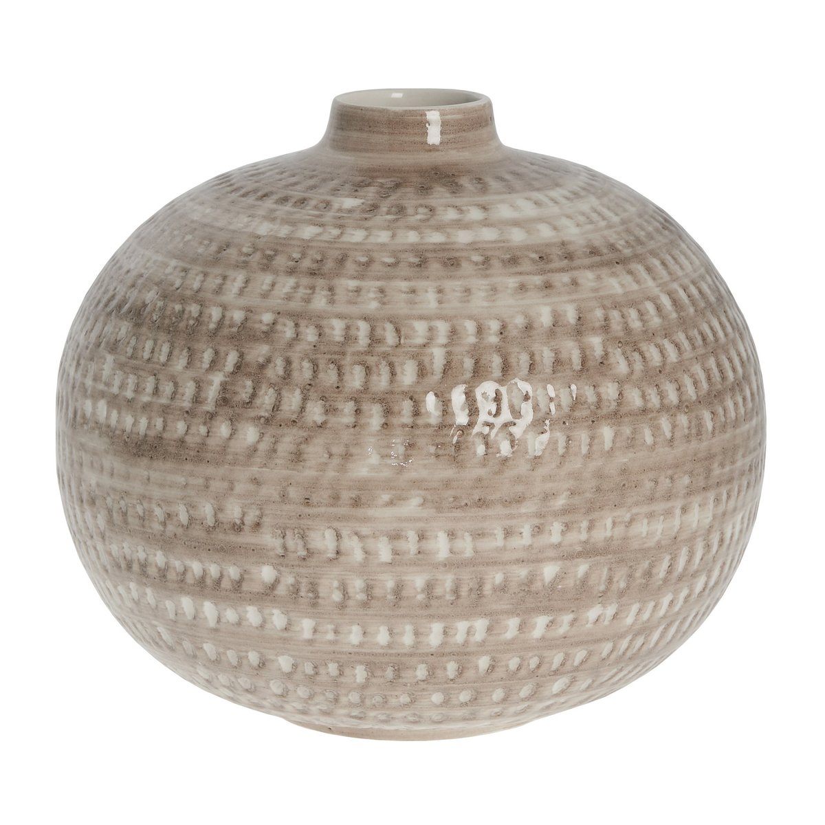 Lene Bjerre Jarrón Cassandra 15,5 cm corteza