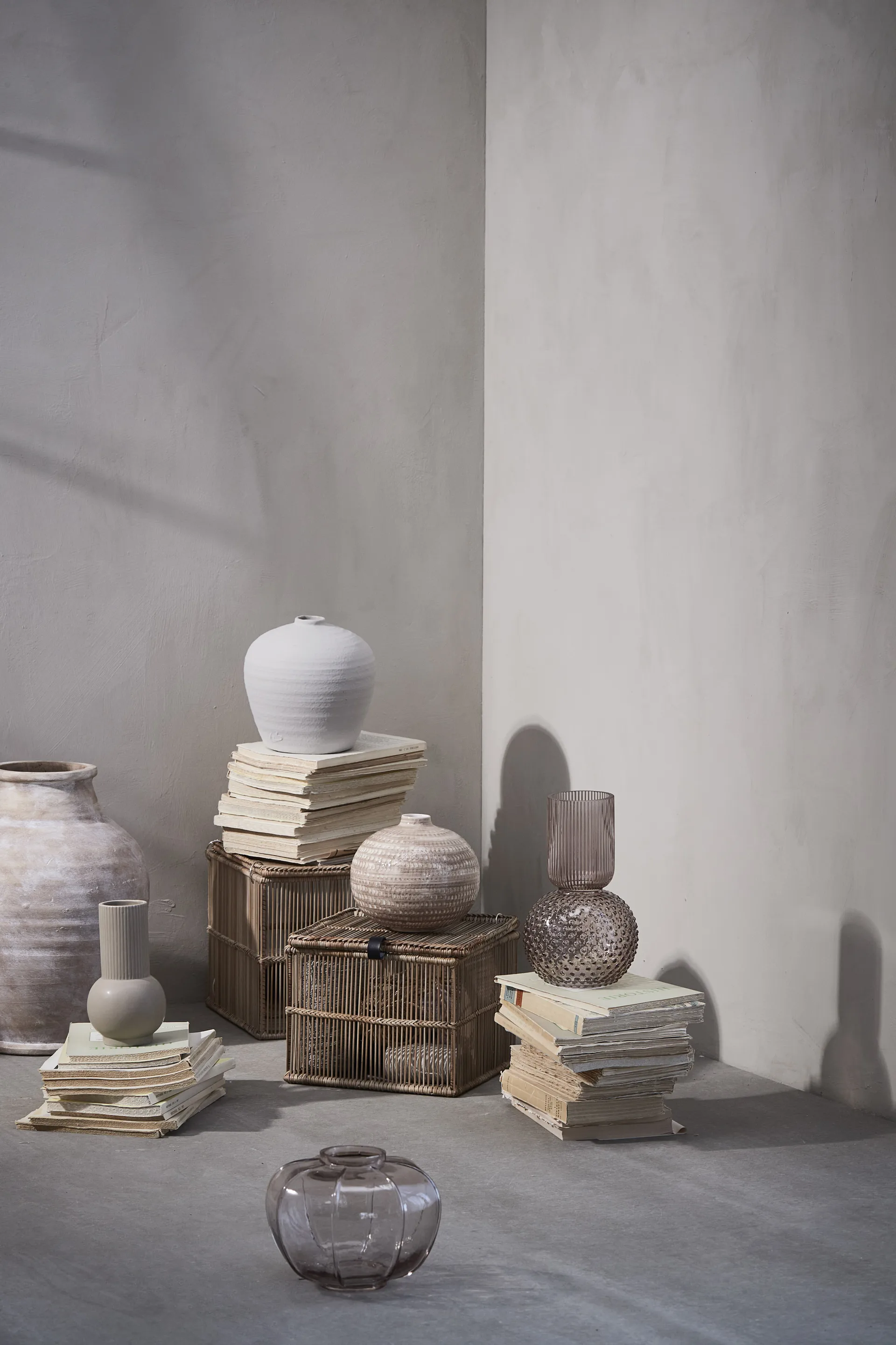 Jarrón Cassandra 15,5 cm, corteza Lene Bjerre