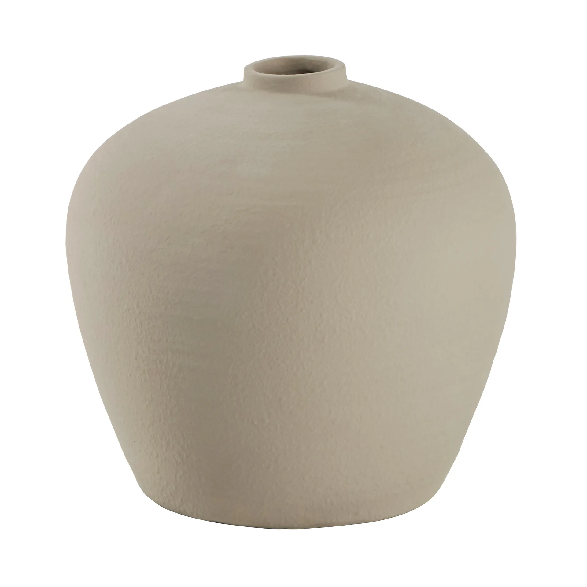 Jarrón Catia 38 cm, gris plateado Lene Bjerre