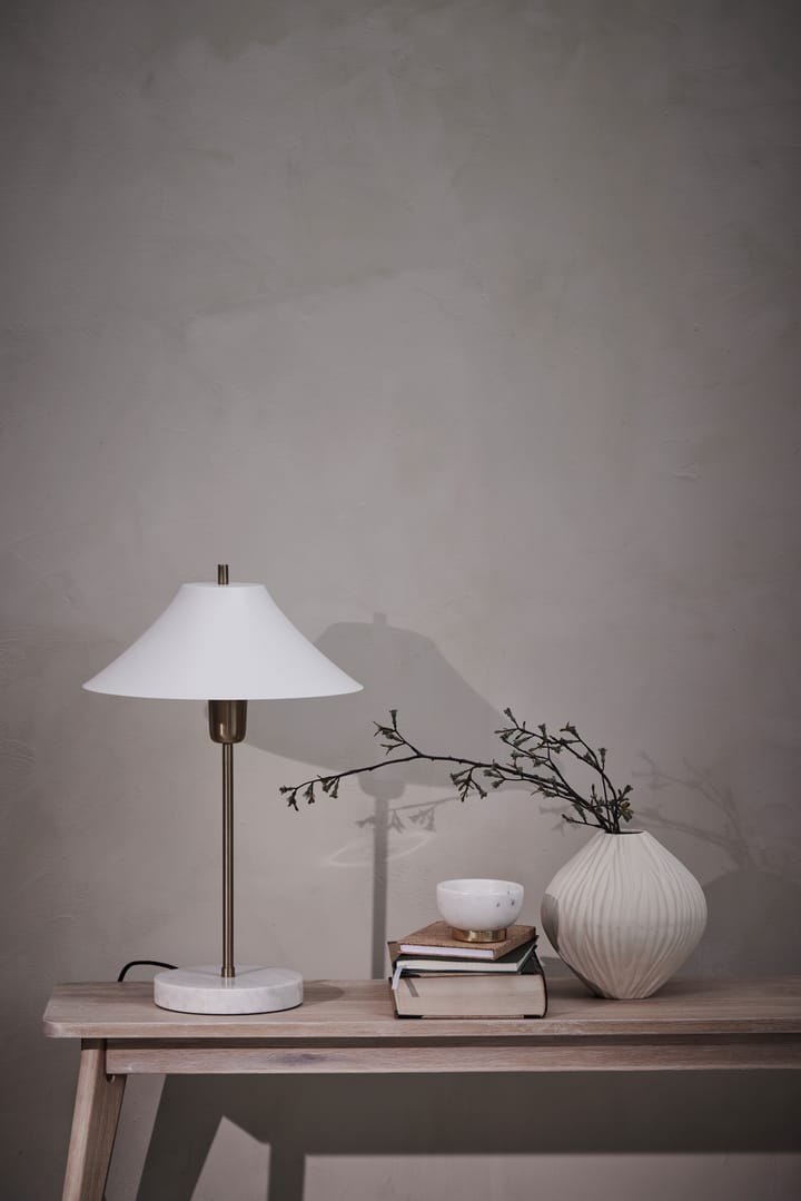 Jarrón decorativo Esmia 21 cm, Off white Lene Bjerre