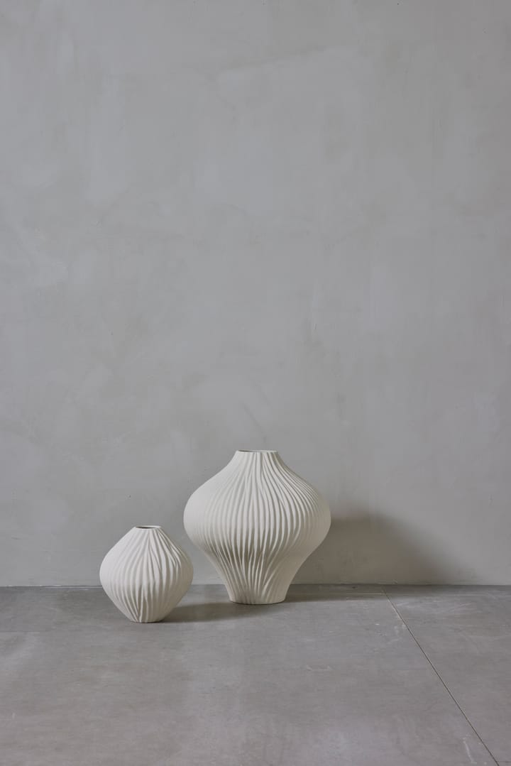 Jarrón decorativo Esmia 34,5 cm - Off white - Lene Bjerre