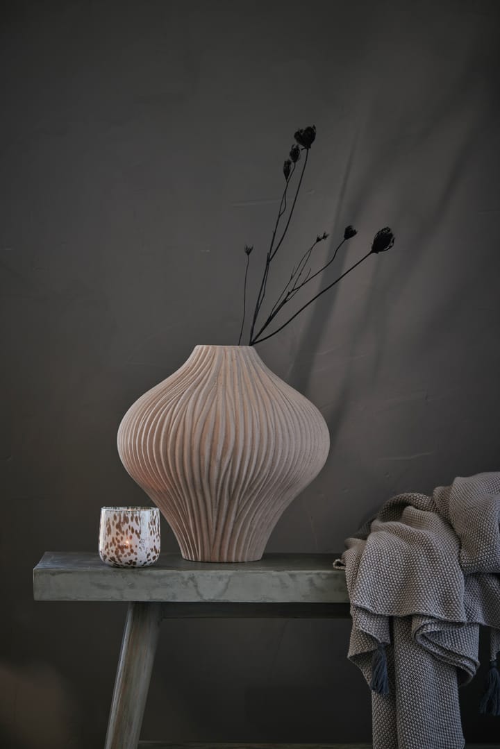 Jarrón decorativo Esmia 34,5 cm, Powder Lene Bjerre