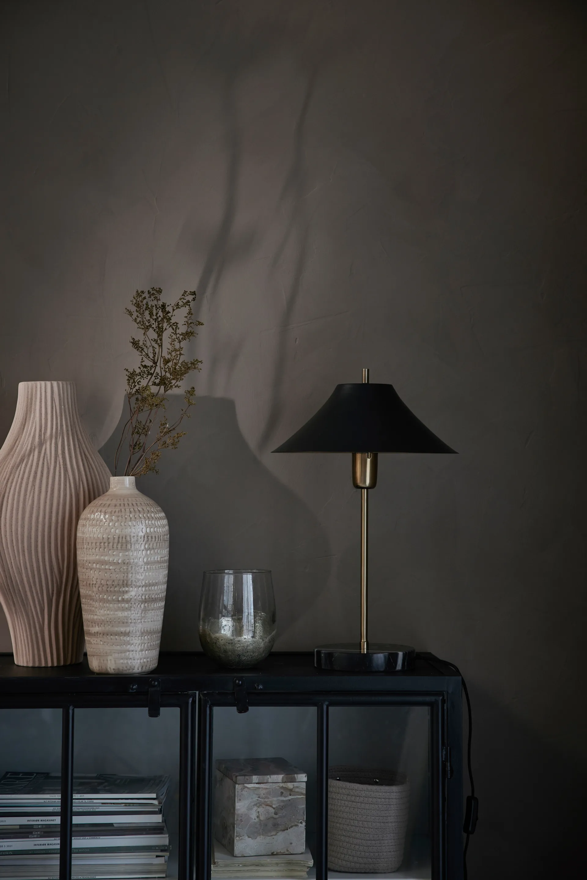 Jarrón decorativo Esmia 50 cm, Powder Lene Bjerre