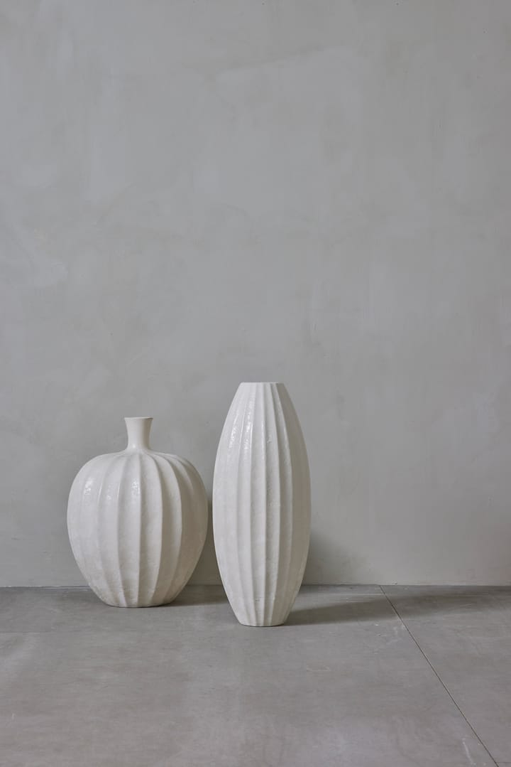 Jarrón decorativo Esmia 51 cm, Off white Lene Bjerre