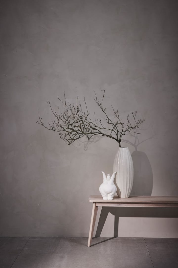 Jarrón decorativo Esmia 51 cm, Off white Lene Bjerre