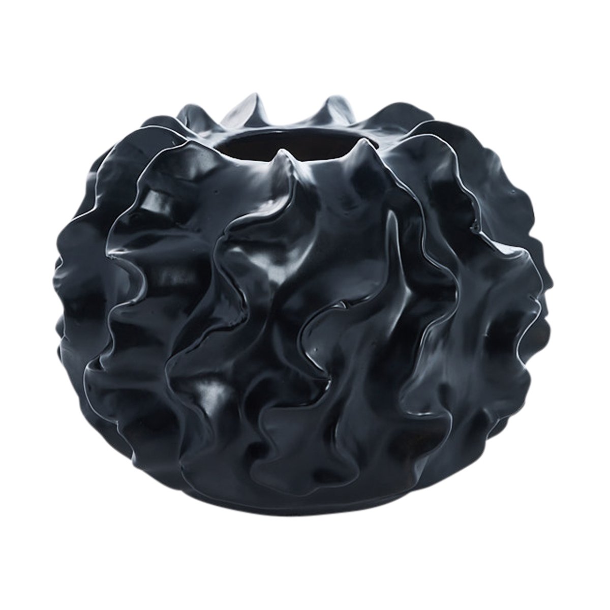 Lene Bjerre Jarrón Sannia 20,5 cm Black