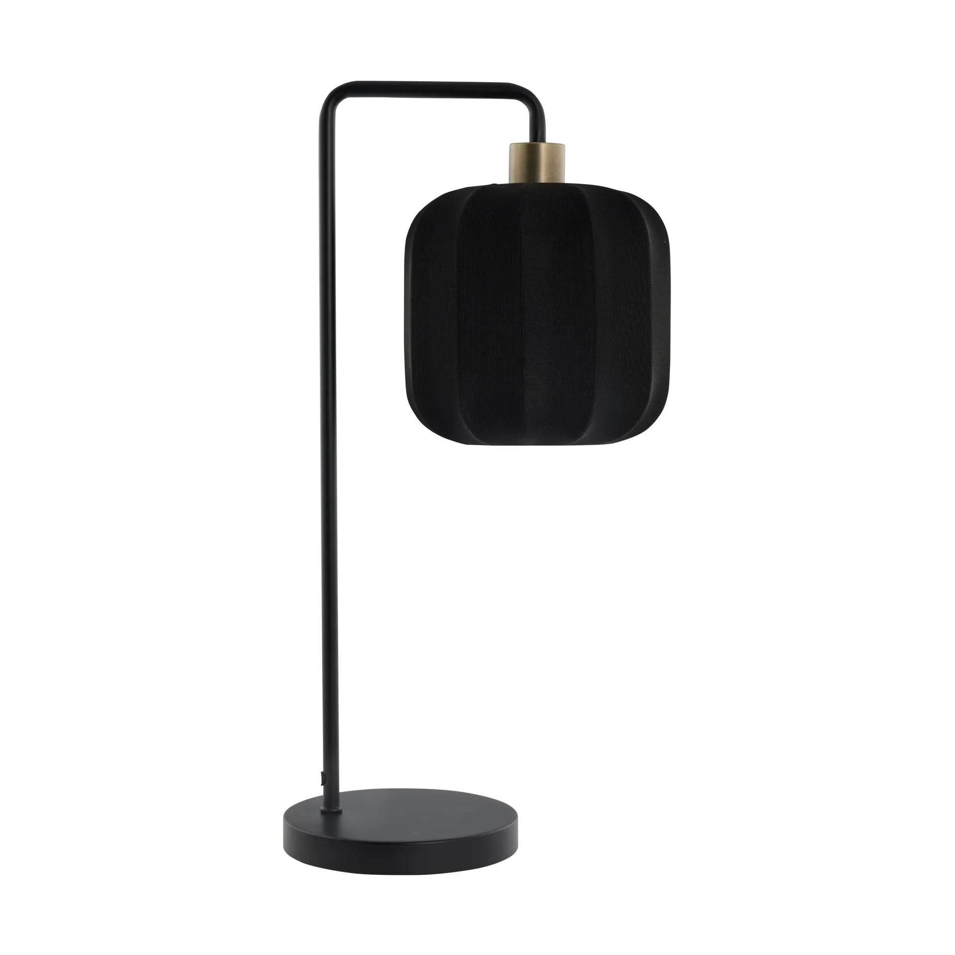 Lámpara de mesa Sashie H58 cm, Black-Light Gold Lene Bjerre