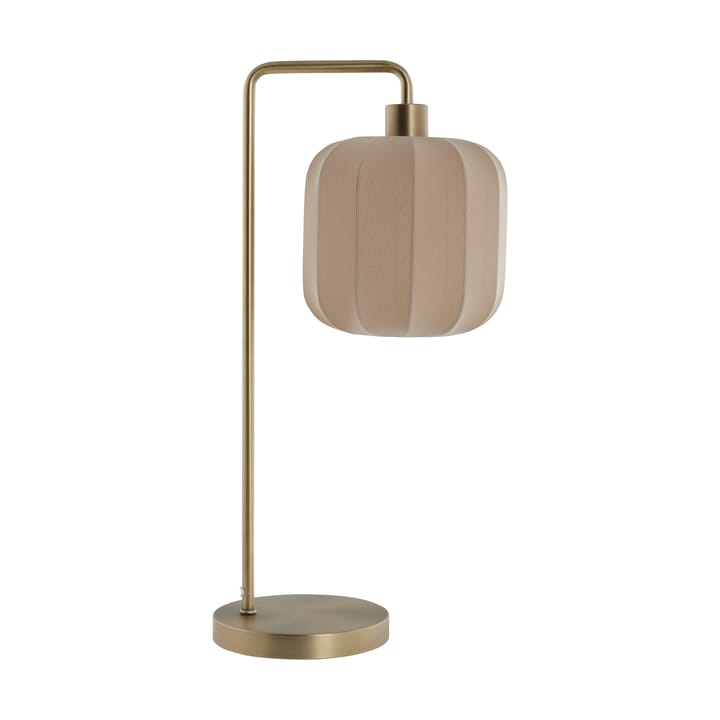 Lámpara de mesa Sashie H58 cm, Linen-Light Gold Lene Bjerre