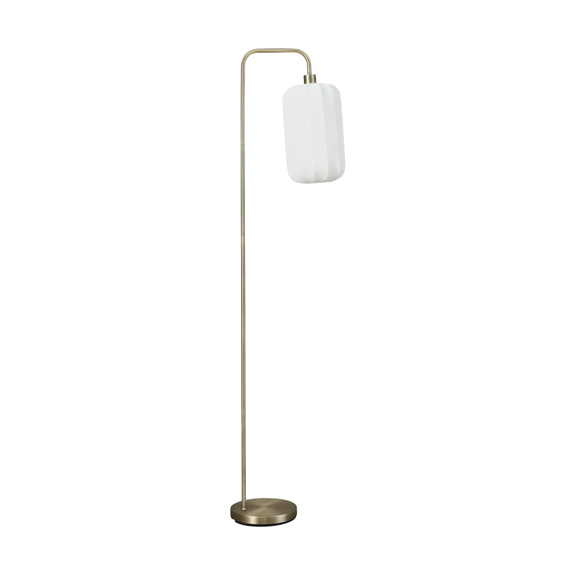 Lámpara de pie Sashie 160 cm, White-Light Gold Lene Bjerre