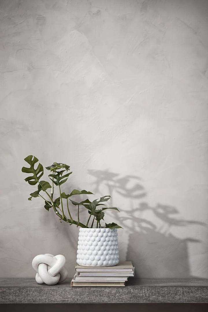 Maceta Dotsie Ø20 cm, White Lene Bjerre