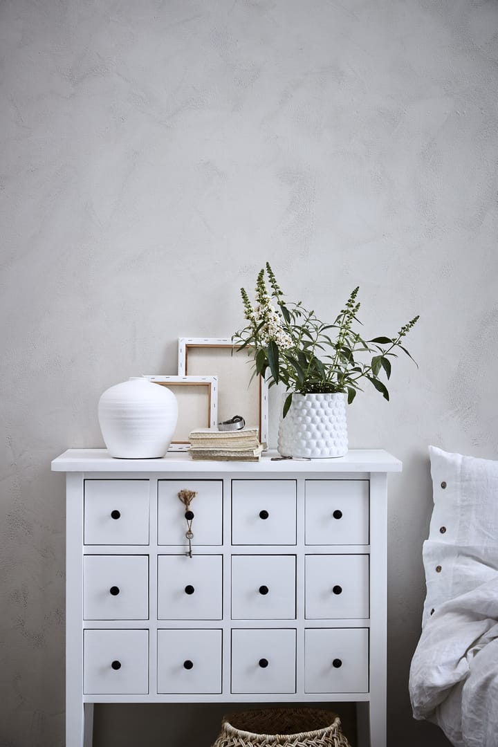 Maceta Dotsie Ø20 cm, White Lene Bjerre