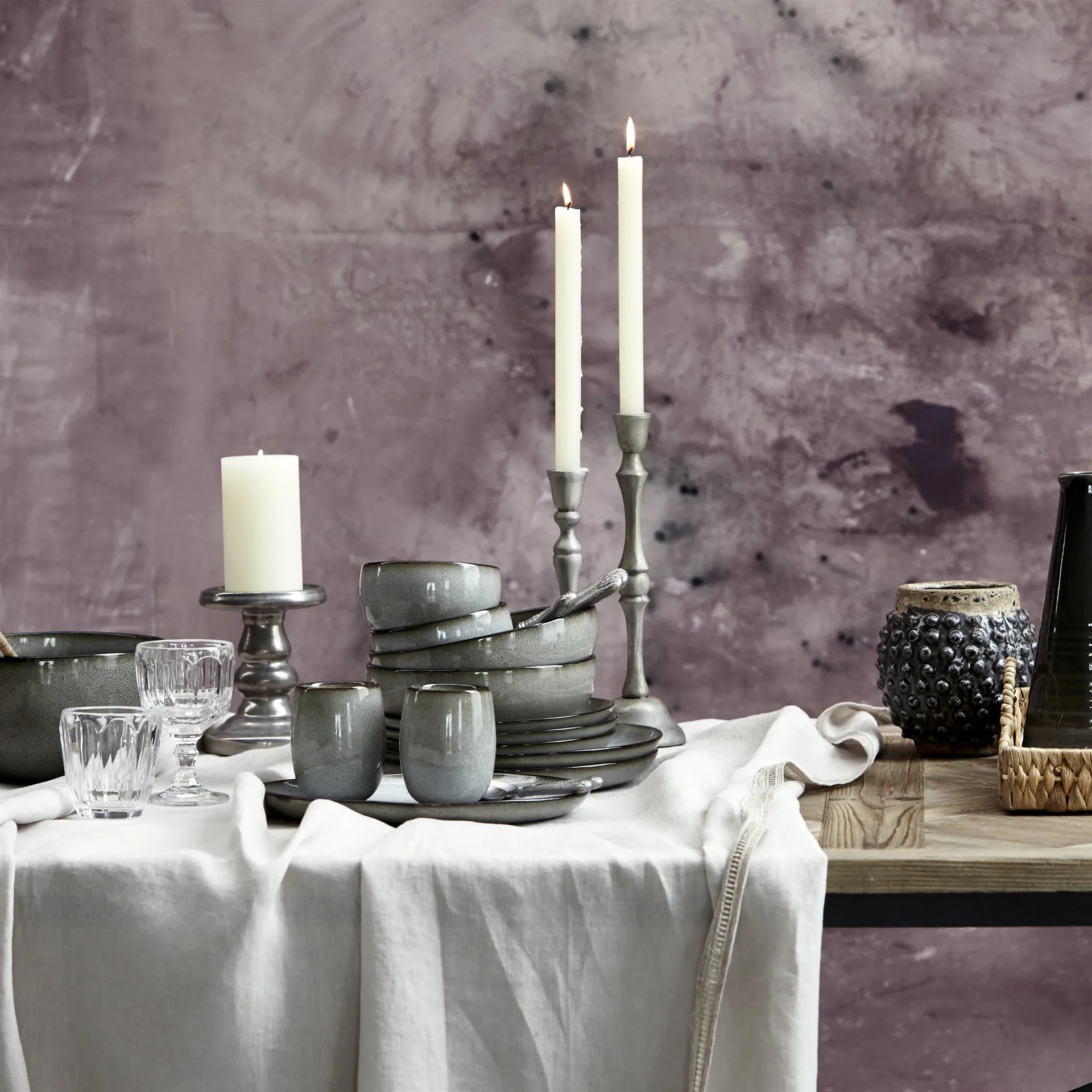 Mug Amera 27 cl, gris Lene Bjerre