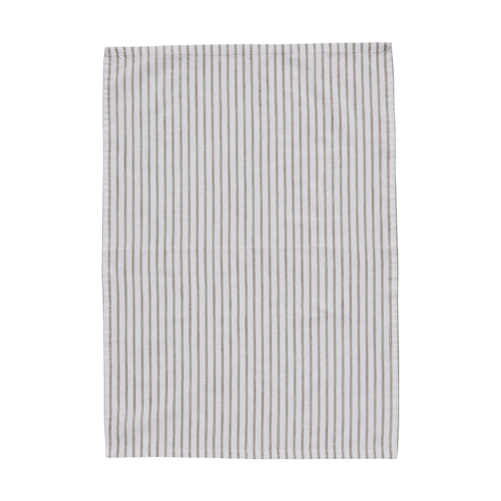 Paño de cocina Olivia con rayas delgadas 50x70 cm, Off White-Linen Lene Bjerre