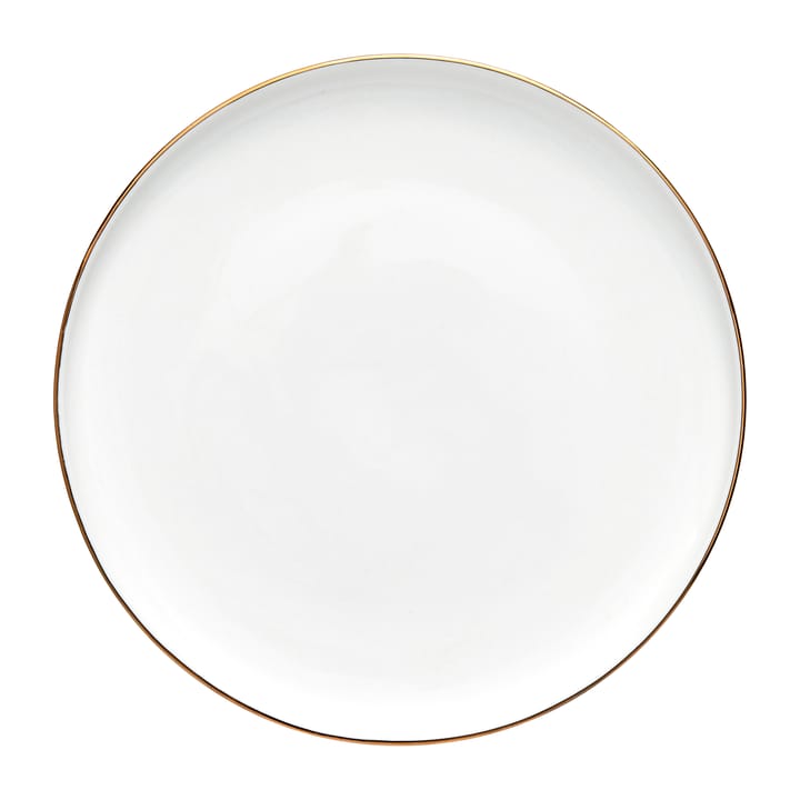 Plato Clara Ø20 cm - White-light gold - Lene Bjerre