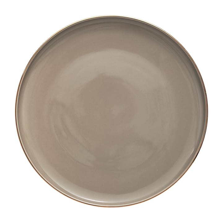 Plato Clara Ø26 cm - Driftwood-light gold - Lene Bjerre