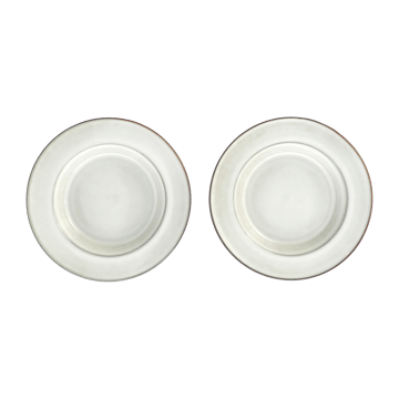 Plato de sopa Amera 23 cm - White sands - Lene Bjerre