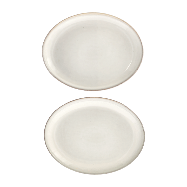 Plato ovalado Amera, White sands Lene Bjerre
