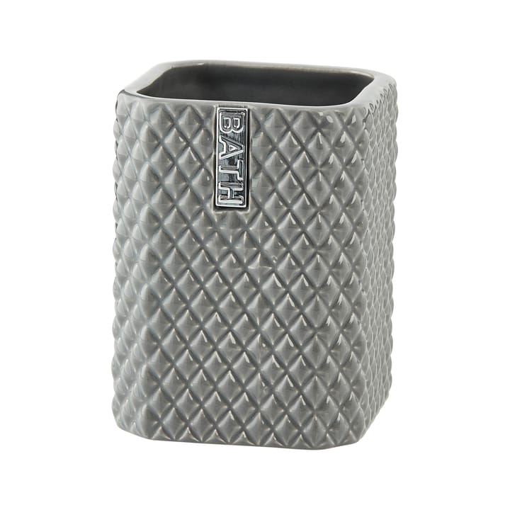 Portacepillos de dientes Marion 10,5 cm - Monument grey-silver - Lene Bjerre