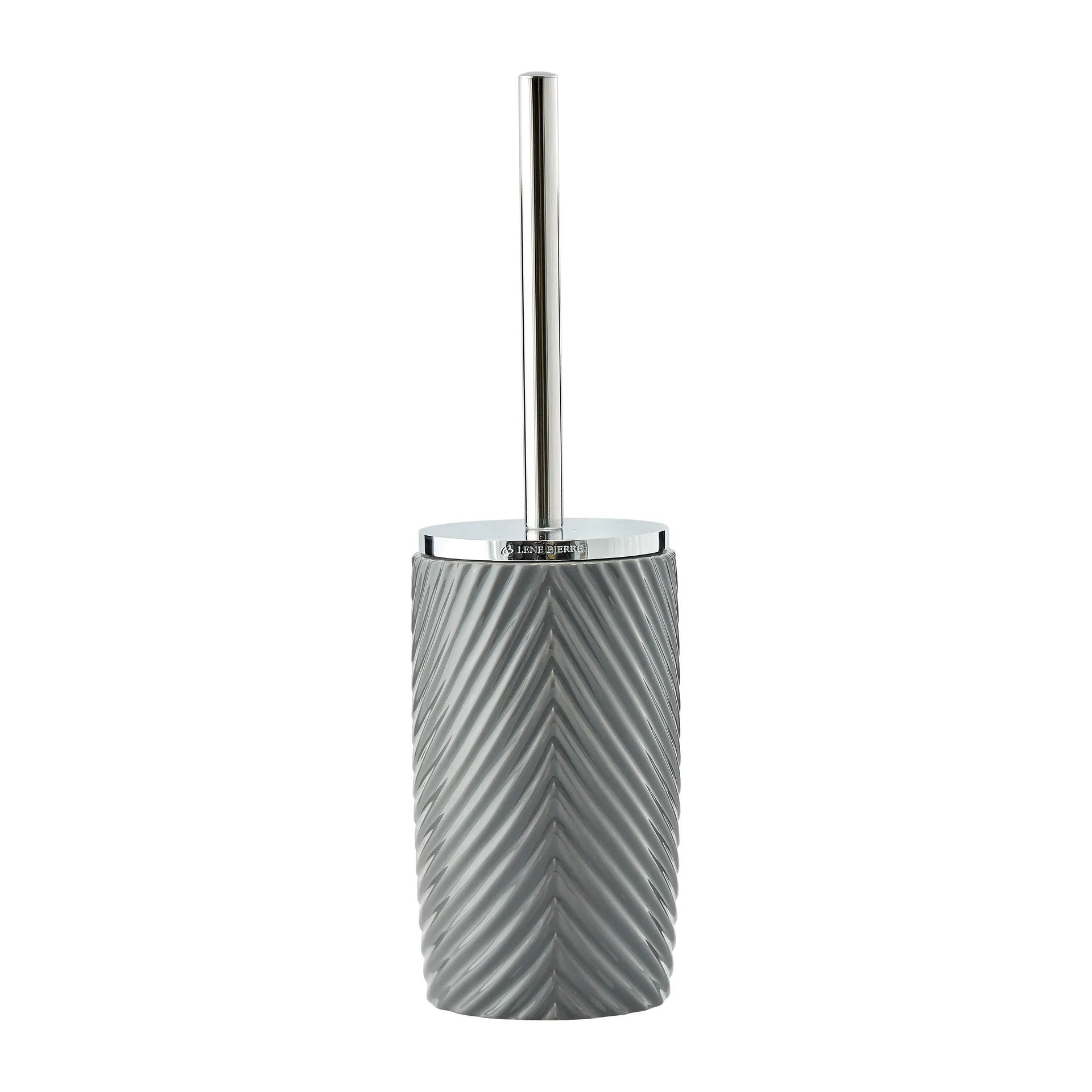 Portaescobillas baño Milda 35 cm, Monument grey-silver Lene Bjerre