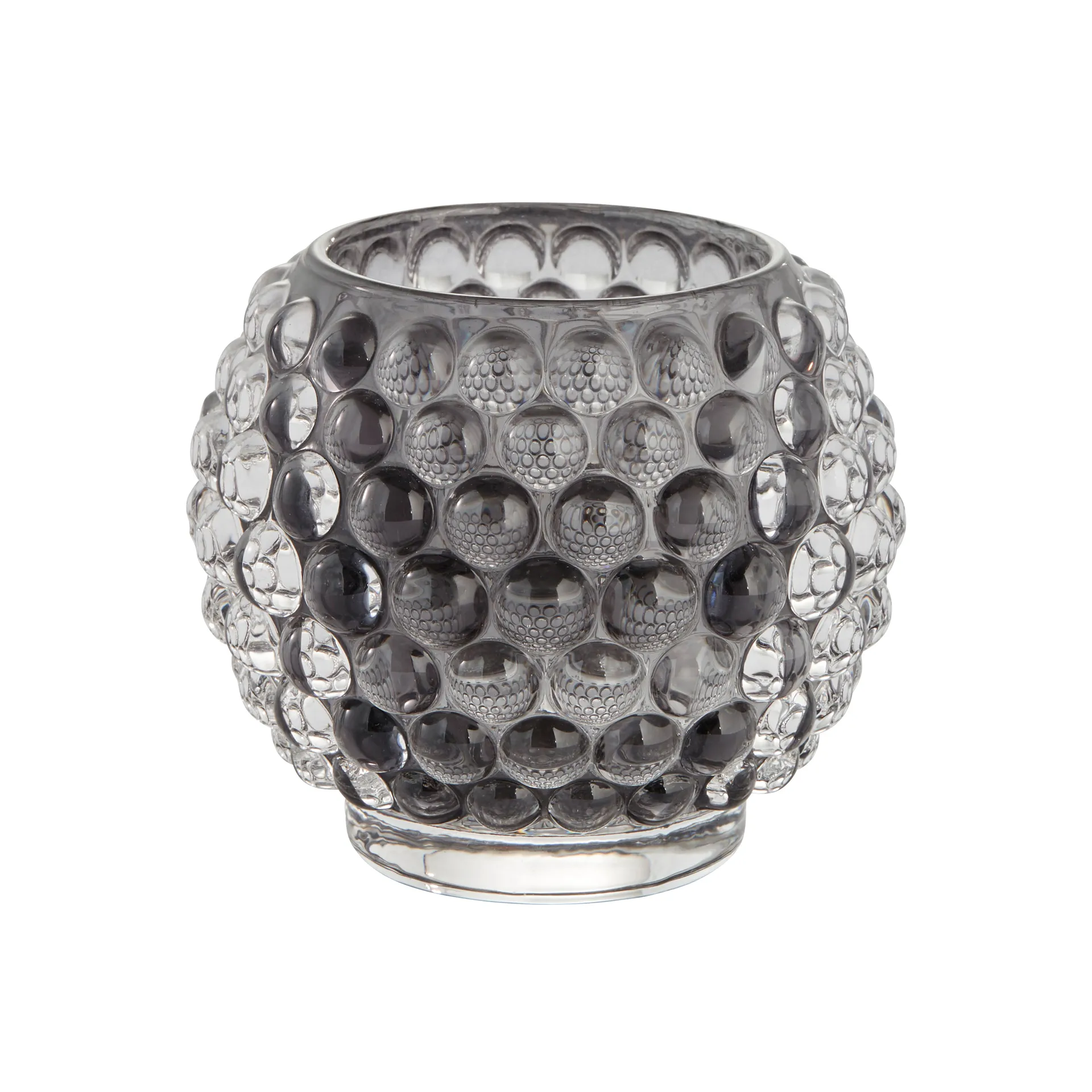 Portavelas Doria 7,5 cm, Dark grey Lene Bjerre