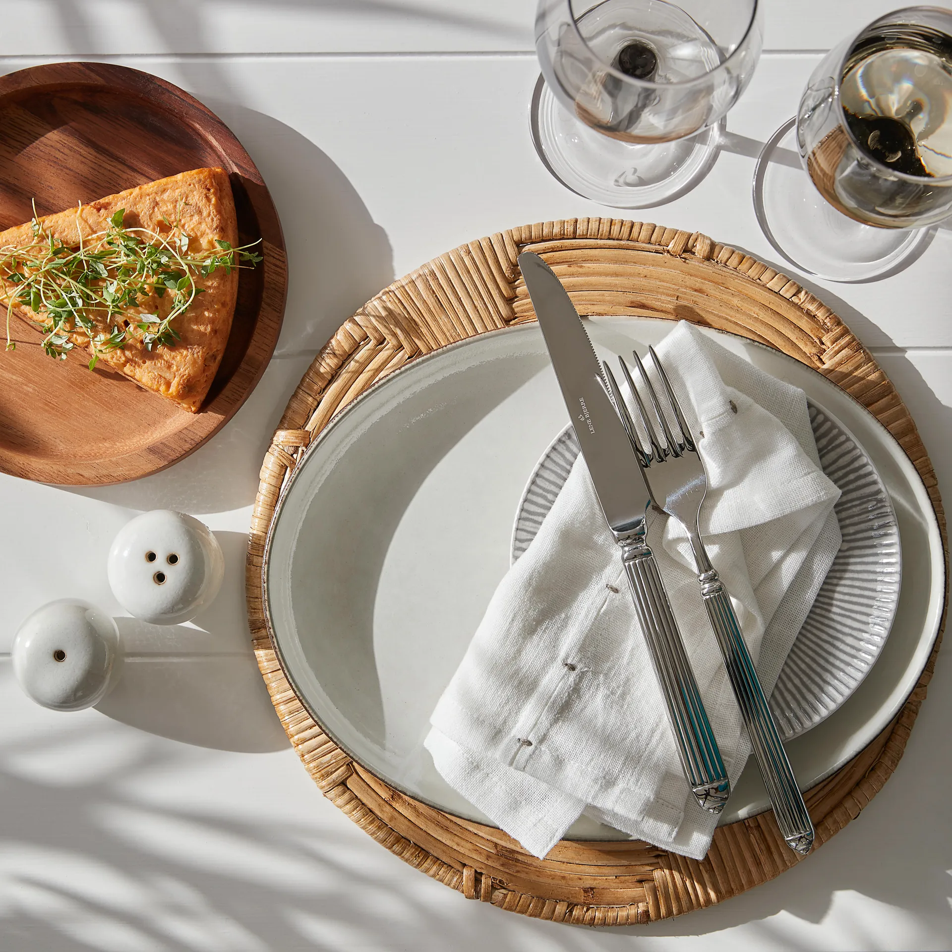 Salero y pimentero Amera, White sands Lene Bjerre