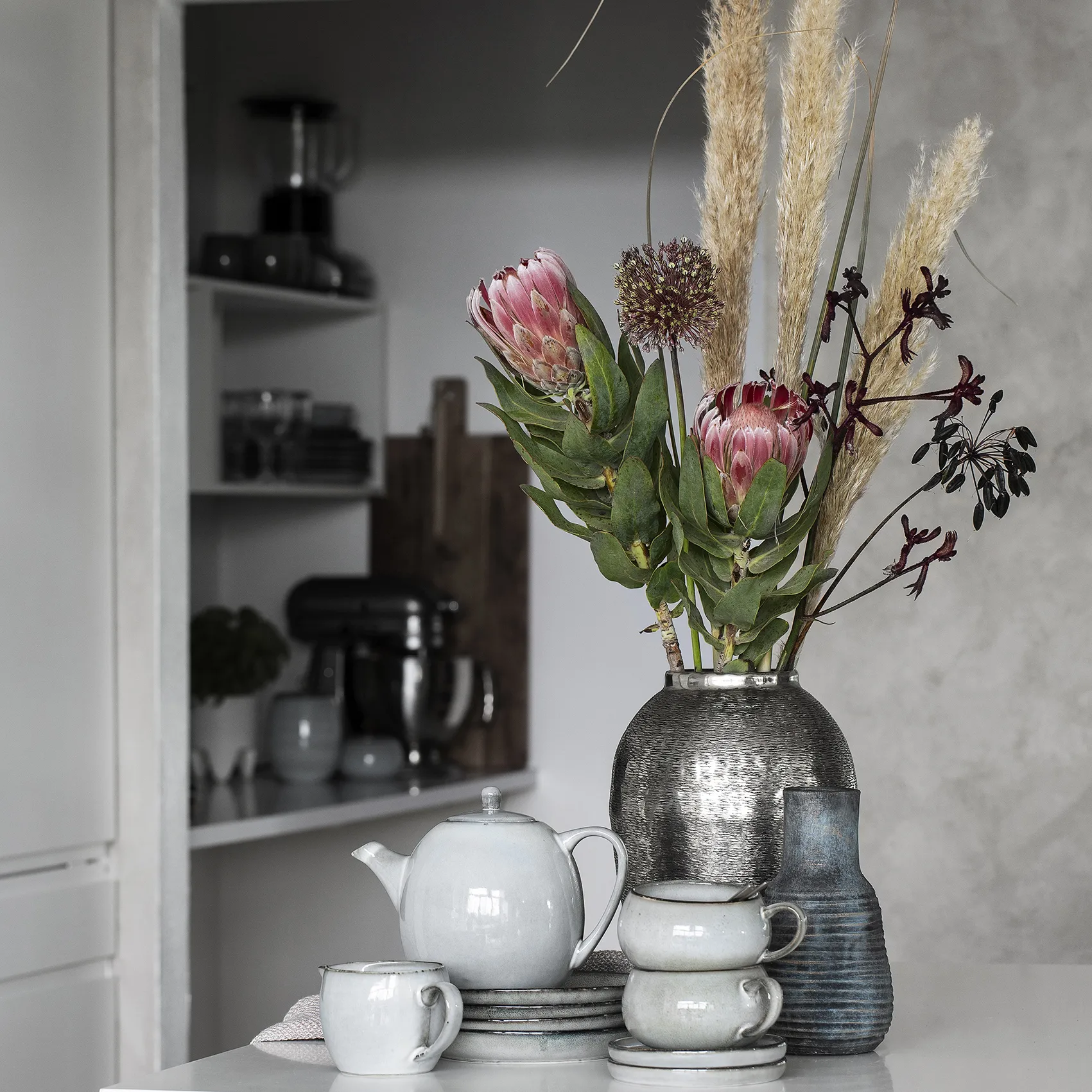 Salsera Amera 40 cl, gris Lene Bjerre