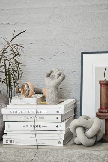 Serafina Decoración nudo 13 cm - Grey - Lene Bjerre