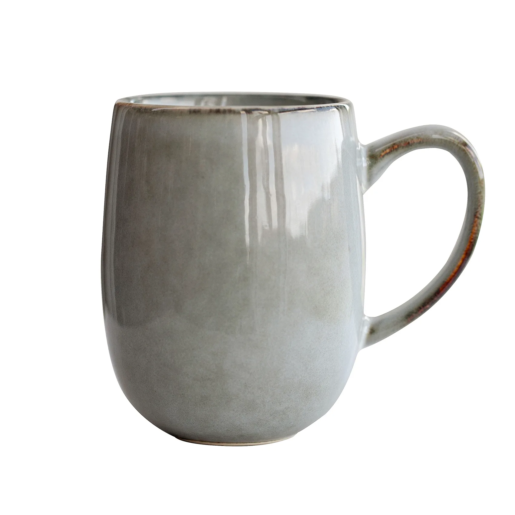 Taza con asa Amera, gris Lene Bjerre