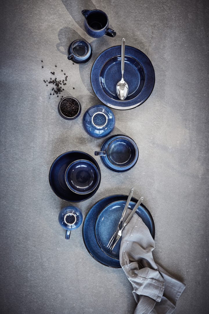 Taza de café espresso con plato Amera 8 cl - Azul - Lene Bjerre
