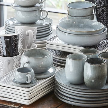 Taza espresso y platillo Amera - gris - Lene Bjerre