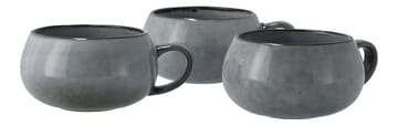 Taza y plato Amera - gris - Lene Bjerre