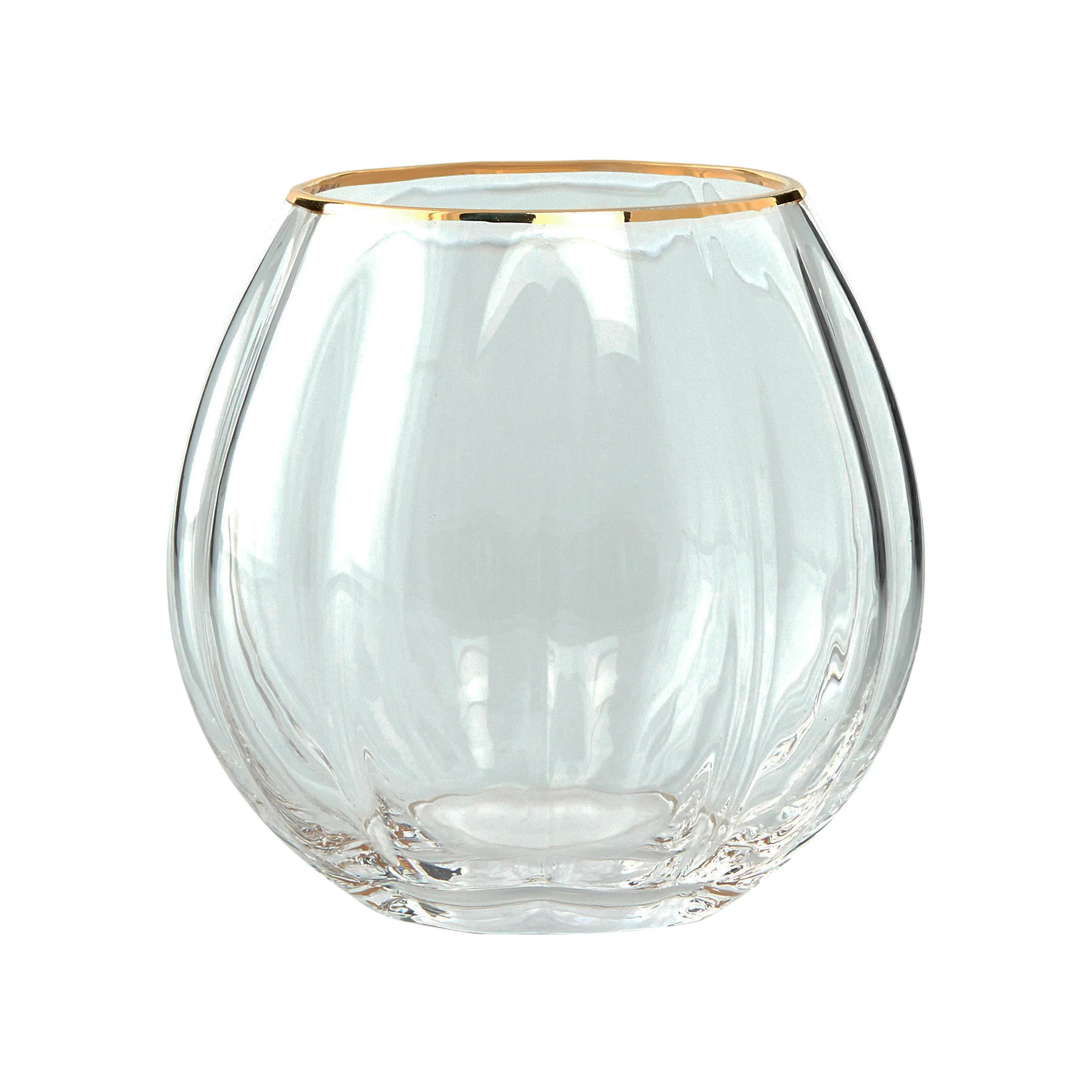 Vaso Claudine 49 cl, Clear-light gold Lene Bjerre