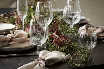 Vaso Claudine 49 cl - Clear-light gold - Lene Bjerre