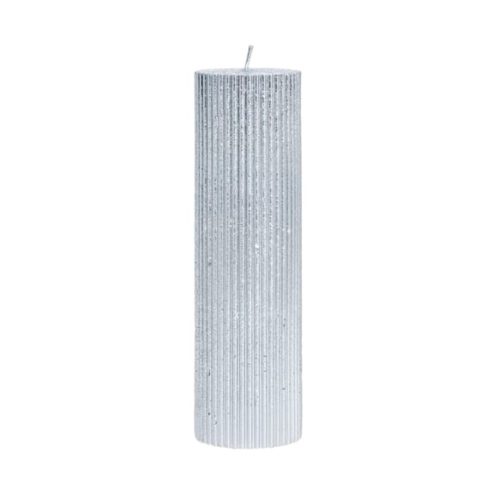 Vela Lissa Ø6x20 cm - Plata - Lene Bjerre