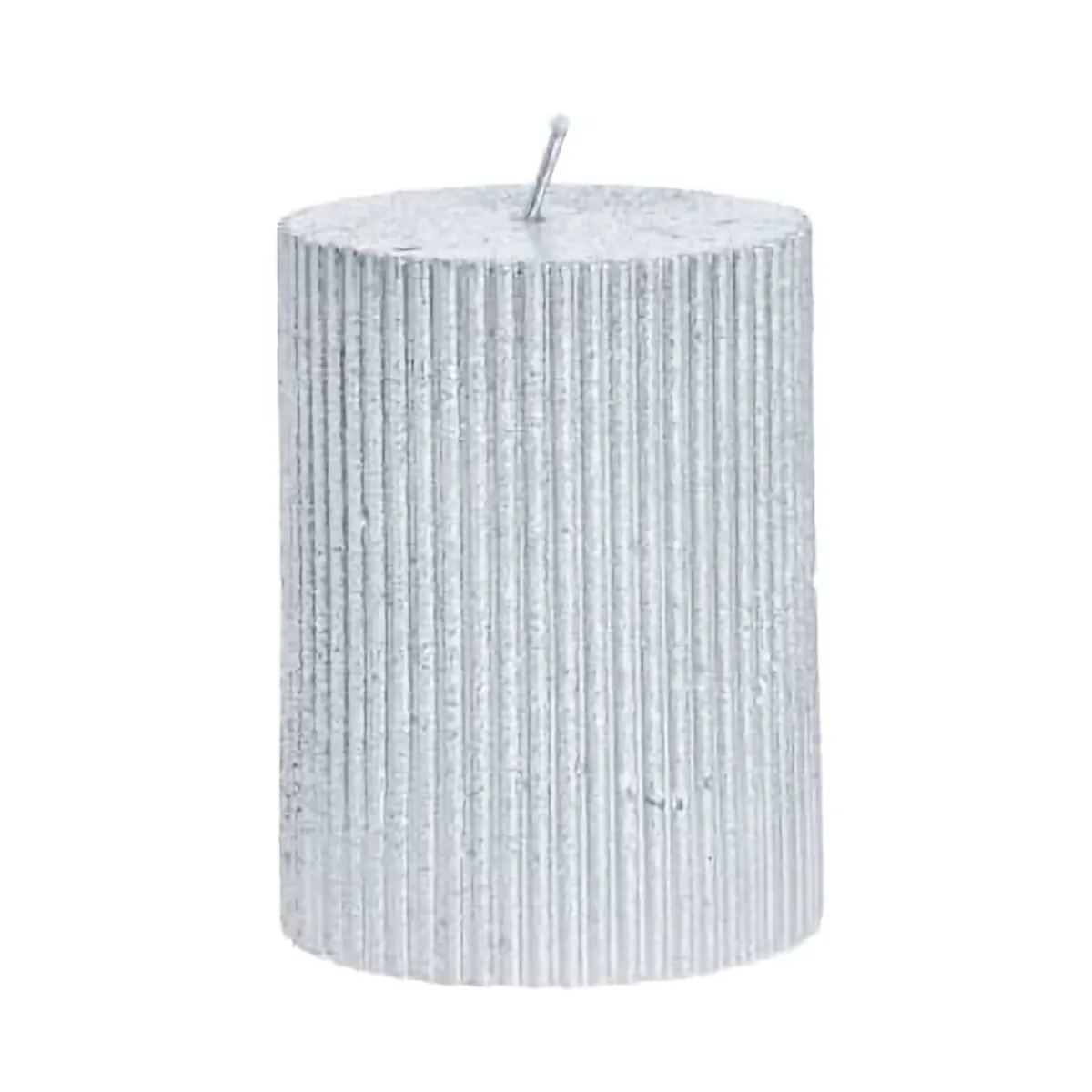 Vela Lissa Ø7x10 cm, Plata Lene Bjerre