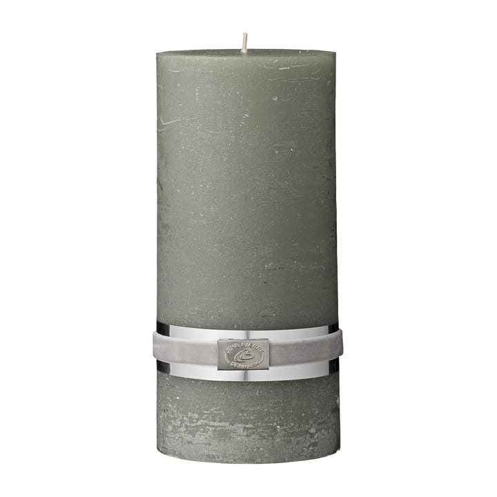 Vela rústica Lene Bjerre verde bosque Ø10 cm - 20 cm - Lene Bjerre