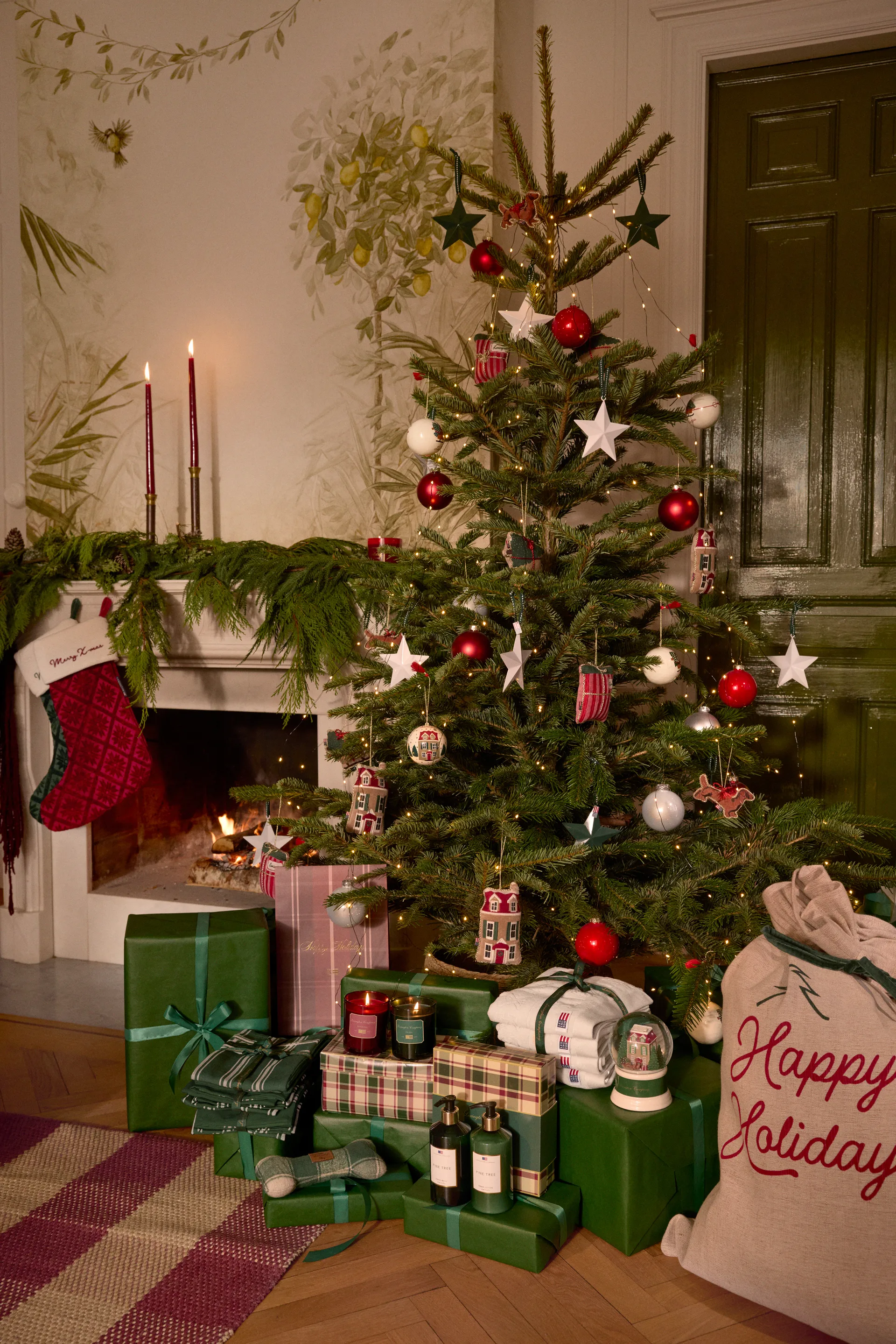 Adorno navideño Christmas gift, Red Lexington