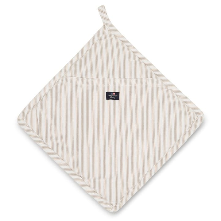 Agarrador Icons Herringbone Striped - Beige-white - Lexington