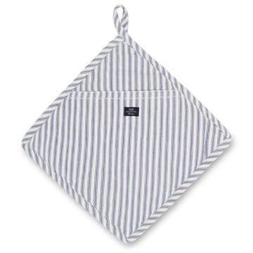 Agarrador Icons Herringbone Striped - Blue-white - Lexington