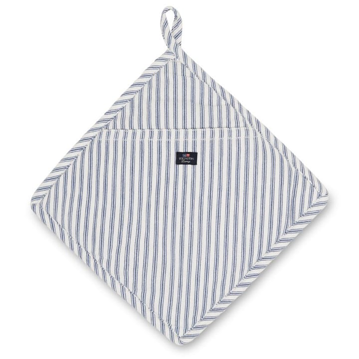 Agarrador Icons Herringbone Striped - Blue-white - Lexington
