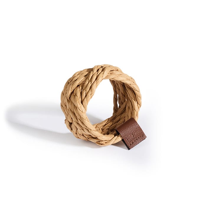 Anillo servilletero Recycled Paper Straw - Natural - Lexington