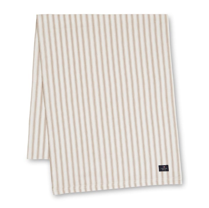 Camino de mesa Icons Herringbone Striped 50x150 cm - Beige-white - Lexington