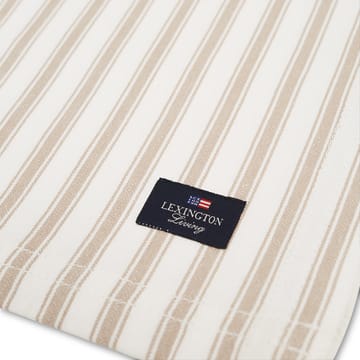 Camino de mesa Icons Herringbone Striped 50x150 cm - Beige-white - Lexington