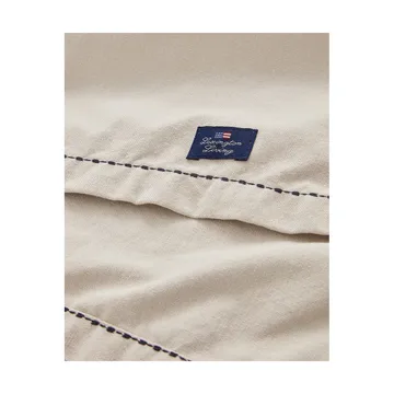 Camino de mesa Organic Cotton Oxford stitches 50x250 cm - Beige - Lexington
