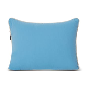 Cojín Seaside Small Organic Cotton Twill 30x40 cm - Azul-beige claro - Lexington