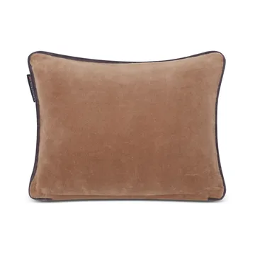 Cojín Ski Lodge Organic Cotton Velvet30x40 cm - Beige-dark gray - Lexington