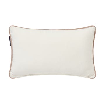 Cojín Ski resort de algodón orgánico 30x50 cm - White-Dark blue - Lexington