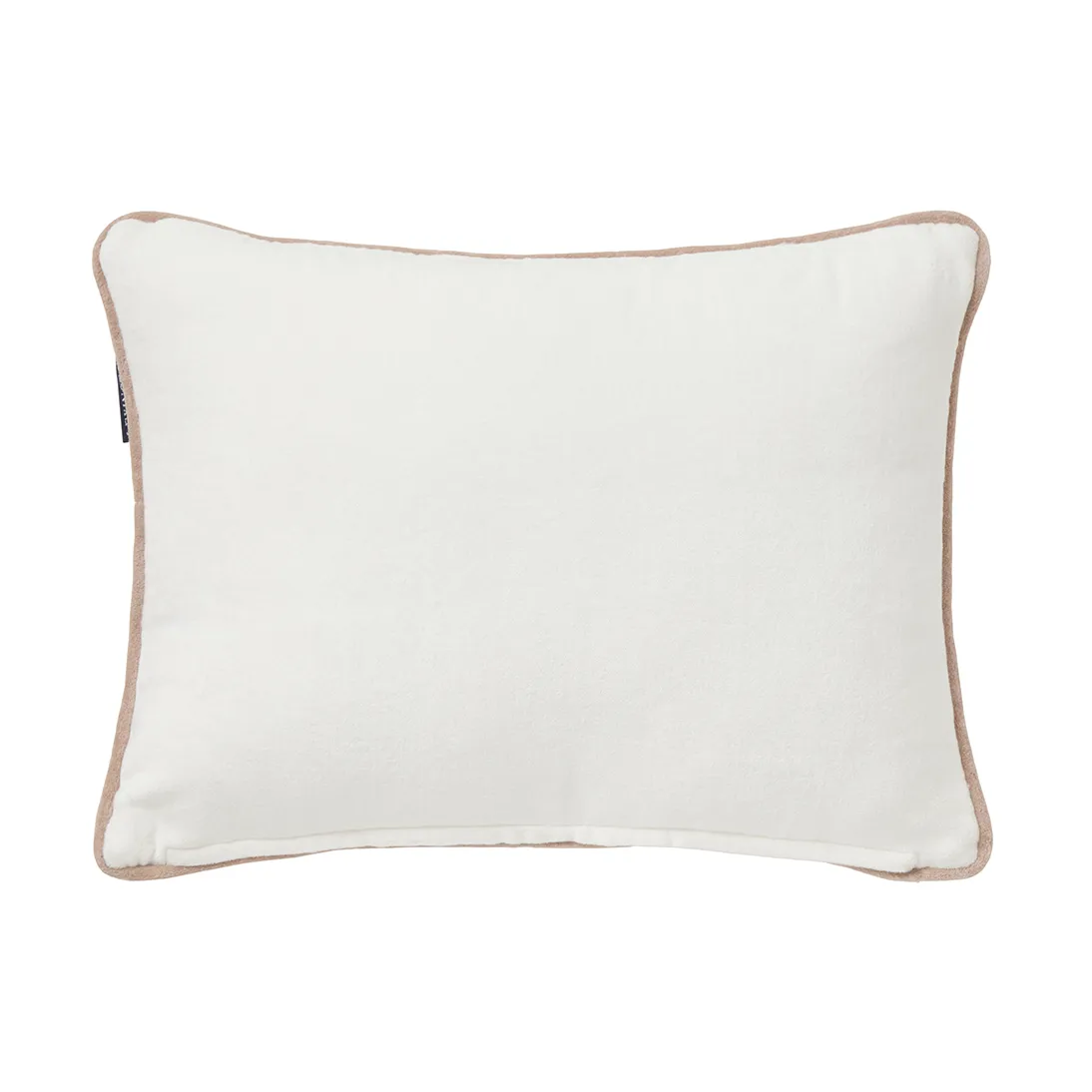 Cojín Skis and Poles de algodón aterciopelado orgánico 30x40 cm, White-multi Lexington