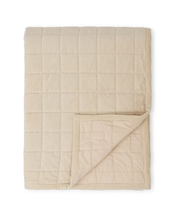 Colcha Cotton Velvet quilted 160x240 cm - Light beige - Lexington